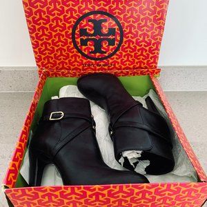 Tory Burch Dorese High Heel Bootie | Black